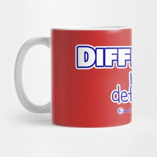 Different not Deficient Mug